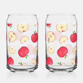 Schattige Apple Beker Blikvorm Glas