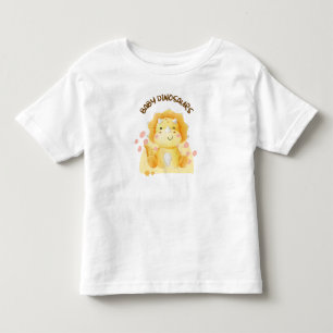 schattige aquarel baby triceratops dino kinder shirts