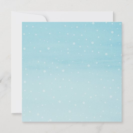 Schattige aquarel Pinguïn Arctic Verjaardag Kaart (Achterkant)