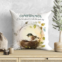 Schattige Aquarel Vogel Nursery Motivatie
