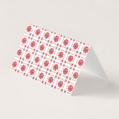 Schattige aquarel Winter Vos Kerst foto Kaart (Achterkant)