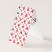 Schattige aquarel Winter Vos Kerst foto Kaart (Achterkant)