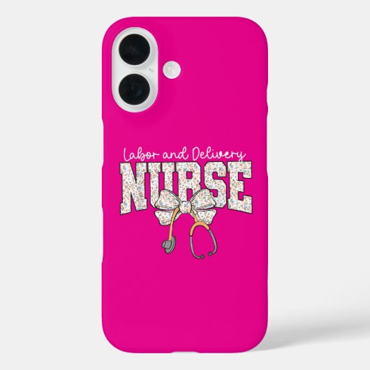 Schattige Arbeids- en Bevallingsverpleegster Steth Case-Mate iPhone Case (Achterkant)