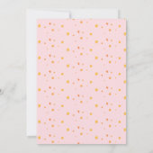 Schattige Arch Roze Hey Boo Halloween Kids Verjaar Kaart (Achterkant)