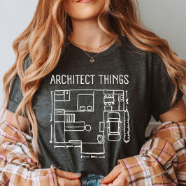 Schattige architectendocent | Architectuur groot A T-shirt
