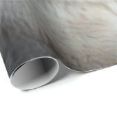 Schattige Arctische Wolf Cadeaupapier (Rol Hoek)