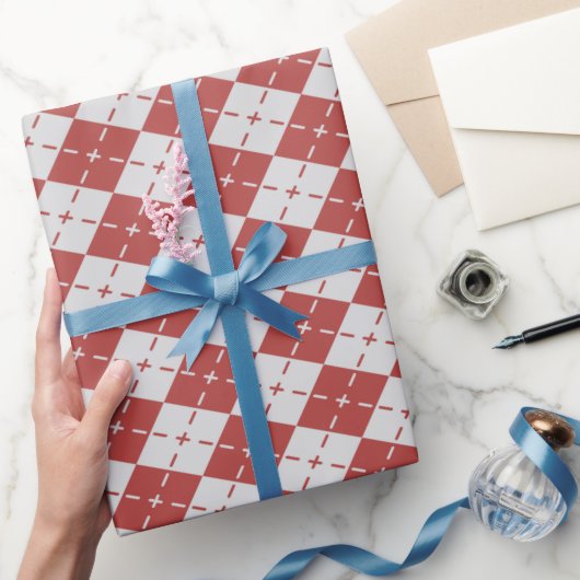 Schattige Artistiek Romantisch Vrolijk Elke Verjaa Cadeaupapier (Geschenken)