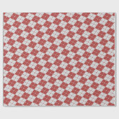 Schattige Artistiek Romantisch Vrolijk Elke Verjaa Cadeaupapier (Vlak)