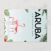 schattige Aruba Feestdagenkaart (Voorkant)