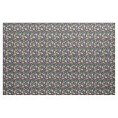 Schattige astronaut buitenruimte raket patroon stof (Fat Quarter)