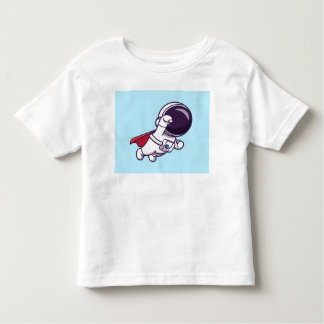 Schattige astronaut Shirt voor peuter,