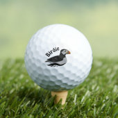 Schattige Atlantische Puffin Swimming Cartoon Golfballen (Insitu Shirt)