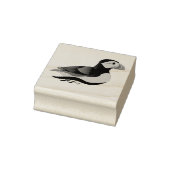 Schattige Atlantische Puffin Swimming Cartoon Rubberstempel (Stempel)