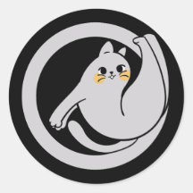 schattige atletische kat | energiek grijze kat | g