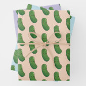 Schattige augurk inpakpapier vel (In situ)