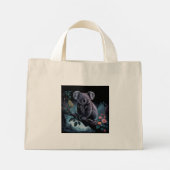 SCHATTIGE AUSSIE KOALA BEER MINI TOTE BAG (Achterkant)