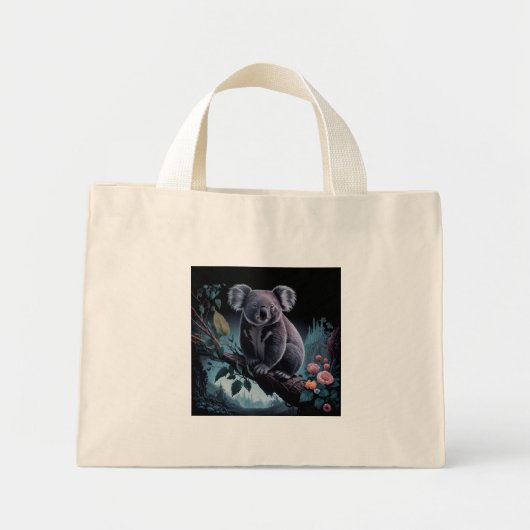 SCHATTIGE AUSSIE KOALA BEER MINI TOTE BAG (Voorkant)