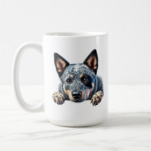Schattige Australian Cattle Dog Design" Koffiemok