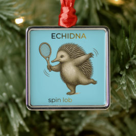 Schattige Australische tennisspeler in het wild Metalen Ornament