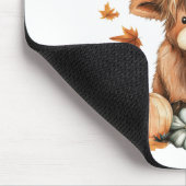 Schattige Autumn Highland Koe Muismat (Hoek)