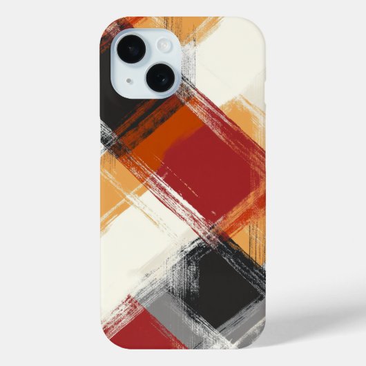 Schattige Autumn Plaid Case-Mate iPhone Case (Achterkant)