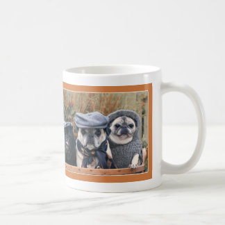 Schattige Autumn Pug Mok door Pugs en Kisses