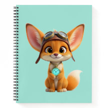 Schattige Aviator Fennec Vos met Antieke Zakhorlog