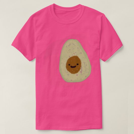 schattige avocado 62 t-shirt (Design voorkant)