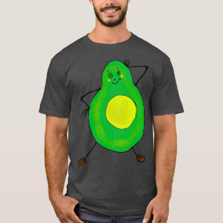 schattige avocado 6 1 t-shirt