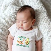 Schattige Avocado Baby Bodysuit
