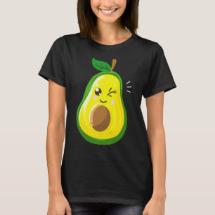 Schattige avocado cadeau voor kinderen Mannen vrou T-shirt