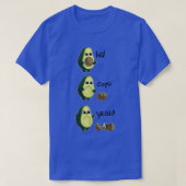 schattige avocado grappig t-shirt (Design voorkant)