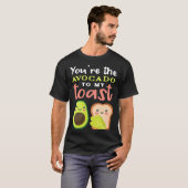 Schattige Avocado Jij Bent De Avocado Bij Mijn Toa T-shirt (Voorkant volledig)