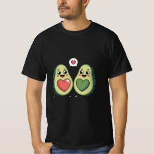 Schattige Avocado Liefde T-shirt