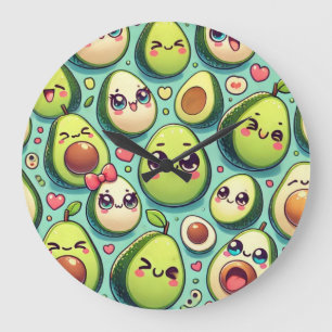 Schattige Avocados Grote Klok