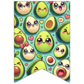 Schattige avocado's vlaggetjes (Derde vlag)