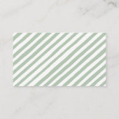 Schattige Avontuur wacht op baby shower bedankje Informatiekaartje (Achterkant)