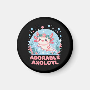 Schattige Axolotl aquatische schattigheid Magneet