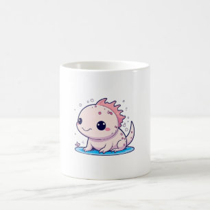 schattige axolotl filosoof koffiemok