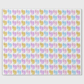 Schattige Axolotl Gift Wrap Cadeaupapier (Vlak)