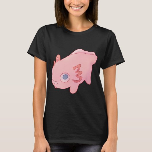 Schattige Axolotl T-shirt (Voorkant)