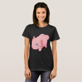 Schattige Axolotl T-shirt (Voorkant volledig)