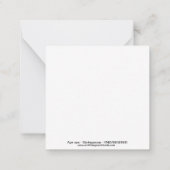 Schattige AYE-AYE - lemur - primaat - wilde dieren Notitiekaartje (Achterkant)