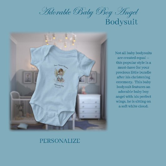 Schattige Baby Angel Romper