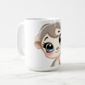 Schattige Baby Animal Design Koffiemok (Voorkant links)