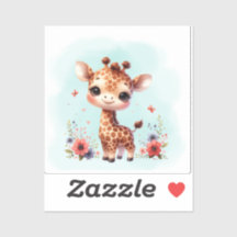 Schattige Baby Animal Sticker voor kinderen