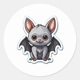 Schattige Baby Bat Sticker - Schattigee Gotische D