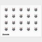 Schattige Baby Bat Sticker - Schattigee Gotische D (Vel)
