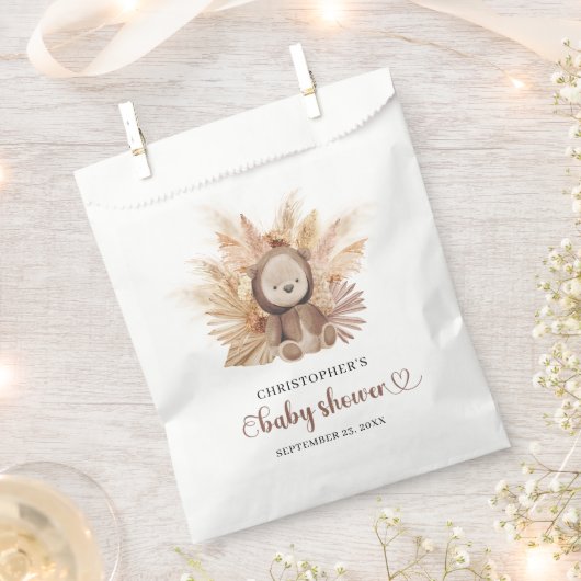 Schattige baby beer bruin sweatshirt tropical palm bedankzakje (Geknipt)