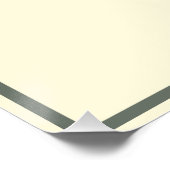 Schattige Baby Beer Golfer Nursery Perfect Poster (Hoek)